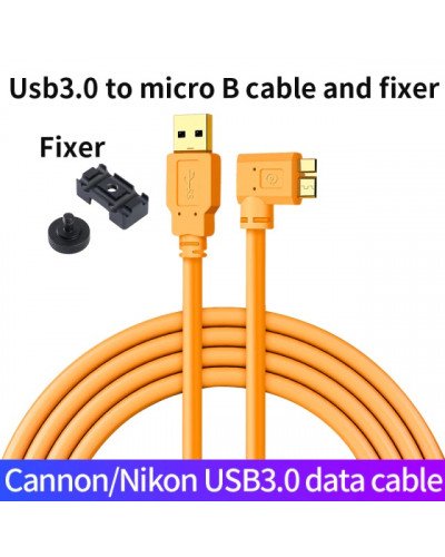 USB3.0 Micro B Cable USB Camera to computer PC Micro-B data cable 3m