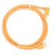 USB 3.0 to USB-C (High-Visibility Orange) for tethering a USB 3.0 camera to a computer with the smaller USB-C port 3m