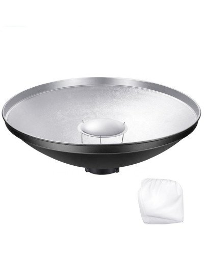 Aluminum Standard Photography 70cm silver Beauty Dish Reflector for Bowens Mount Studio Strobe Flash Light