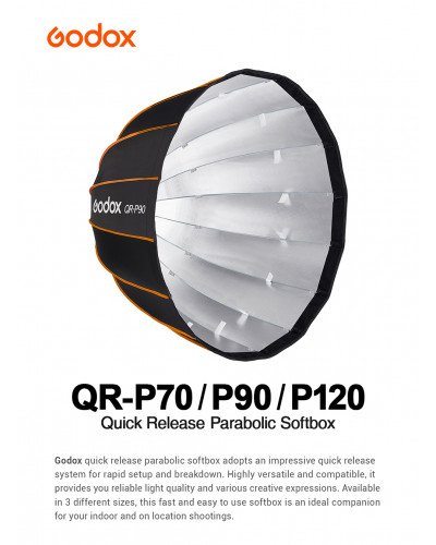 Godox QR-P70 70CM Quickly Release Parabolic Deep Softbox