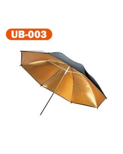 Photo Studio Umbrella UB-003, Black and Gold  (84cm)