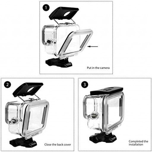 Waterproof Case for GoPro Hero 12/11/10/9