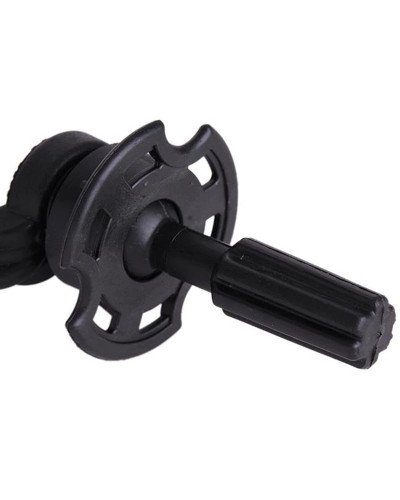 Rotatable Professional Cosmetology Mannequin Practice Training Head Holder Desk Clamp Clip Stand Black Durable Plastic Material