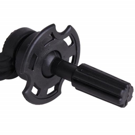 Rotatable Professional Cosmetology Mannequin Practice Training Head Holder Desk Clamp Clip Stand Black Durable Plastic Material