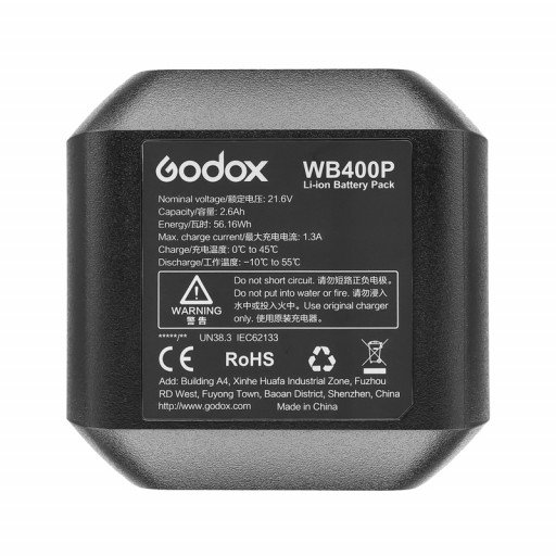 Godox WB400P Lithium-Ion Battery Pack for Godox AD400pro Flash