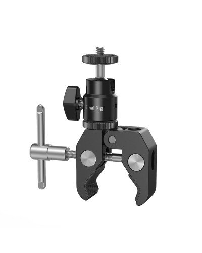 SmallRig Super Clamp Mount with 1/4" Screw Ball Head Mount