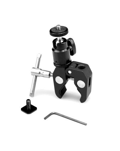 SmallRig Super Clamp Mount with 1/4" Screw Ball Head Mount