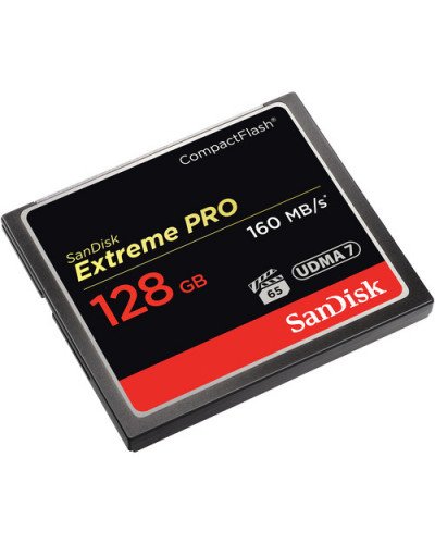 SanDisk 128GB Extreme Pro CompactFlash Memory Card