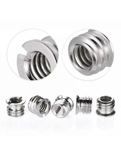24in1 Camera Accessories Durable 1/4" Male to 1/4" Male Threaded Adapter 1/4 Inch 24in1 Camera Accessories Durable 1/4" Male to 1/4" Male Threaded Adapter 1/4 Inch