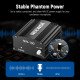 Neewer 1-Channel 48V Phantom Power Supply Black for Any Condenser Microphone