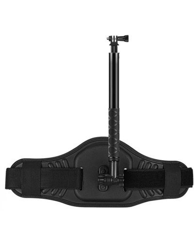PULUZ Waist Belt Mount Strap with Selfie Stick Monopod for osmo insta360 x3 x2 x1 camera and GoPro 12/11/10/9