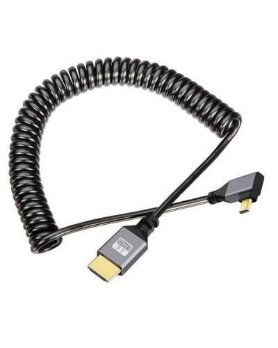 4K UHD HDMI TO MICRO HDMI LEFT 2.4m Cable