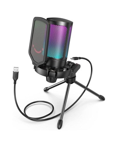 FIFINE A6V Gaming PC USB Podcast Condenser Microphone