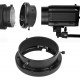 Speed ​​Ring Adapter to Connect Mini Flash Mount to Bowens Mount Fotogrpahy Accessories Interchangeable Mounts