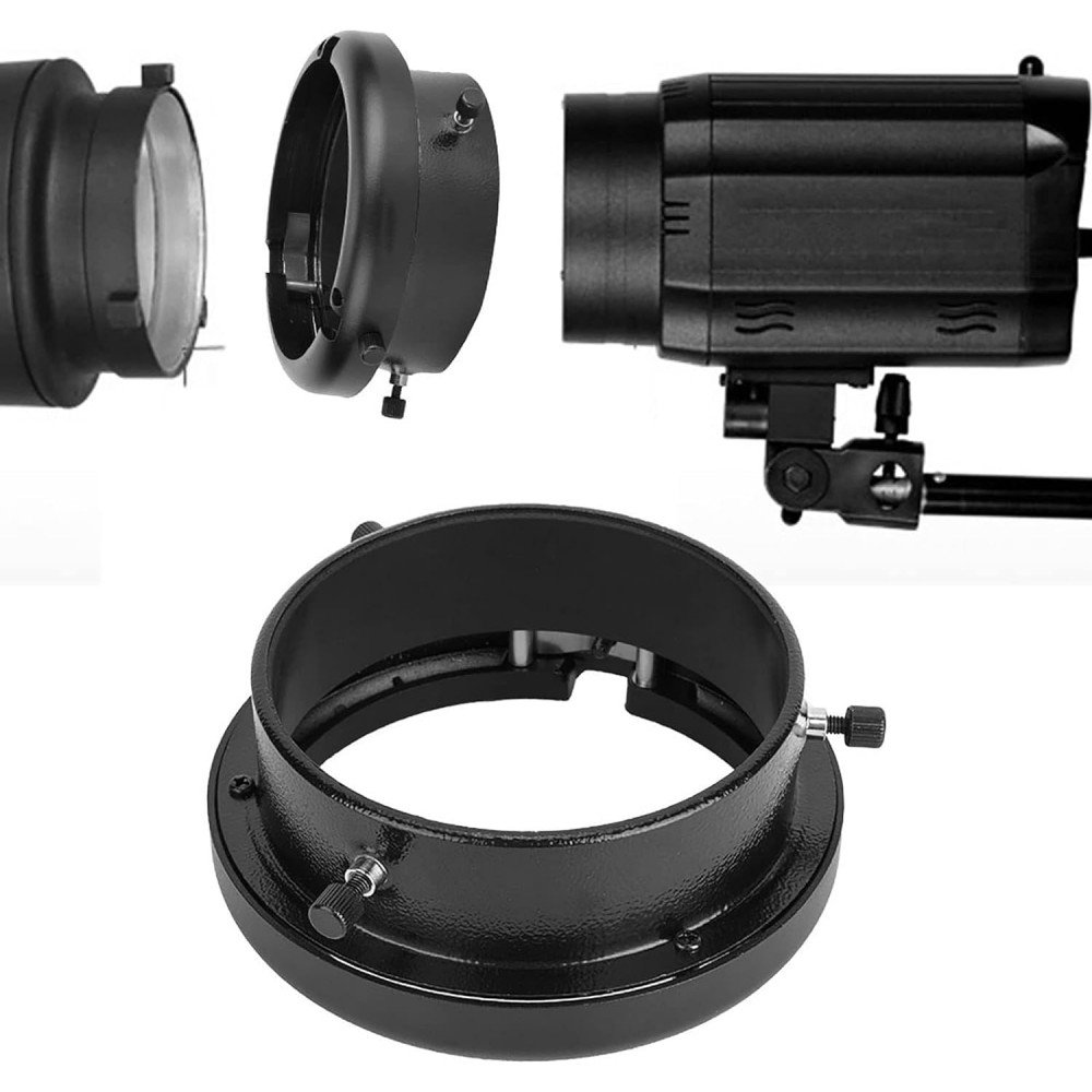 Speed Ring Adapter to Connect Mini Flash Mount to Bowens Mount ...