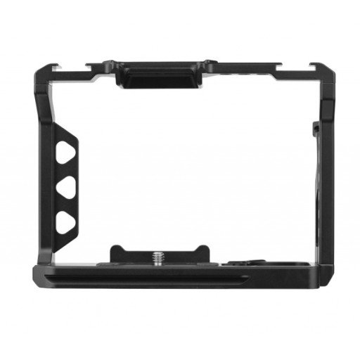 Aluminum Alloy Camera Cage with 1/4 Inch Screws Holes Cold Shoe Mounts Replacement for Sony A7 IV