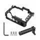 Aluminum Alloy Camera Cage Kit with Top Handle Grip Replacement for Sony A7 IV