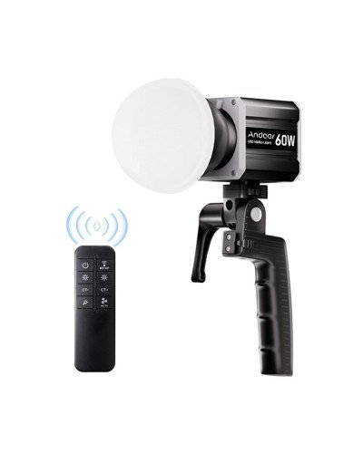 Andoer LED Video Light 60W COB Photography Light Tri-Color