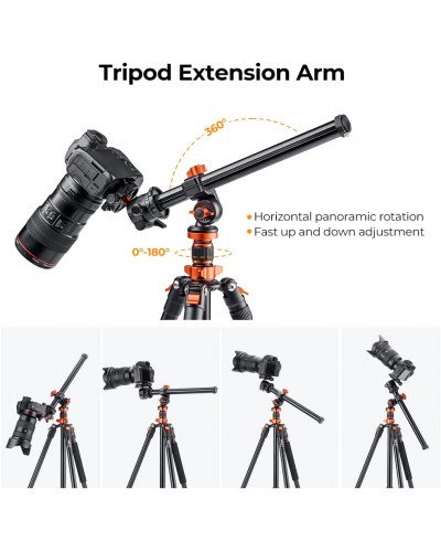 K&F Concept 32 cm Tripod Boom Arm Tripod K&F Concept 32 cm Tripod Boom Arm Tripod