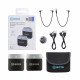BOYA BY-M1V1 2.4GHz Dual-Channel Wireless Microphone System