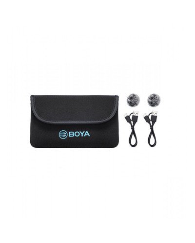 BOYA BY-M1V4 2.4GHz Dual-Channel Wireless Microphone System