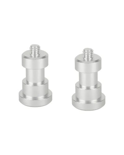 CAMVATE 1/4"-20 Male To M6 Female Thread Screw Adapter For Wall Mount Support Accessories (2 Pieces) CAMVATE 1/4"-20 Male To M6 Female Thread Screw Adapter For Wall Mount Support Accessories (2 Pieces)