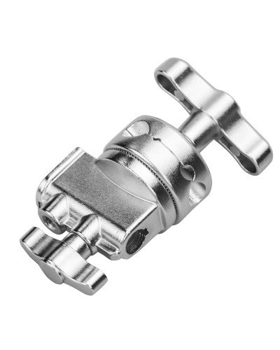 C Stand Boom Arm Clamp Grip Head Light Stand Dual Heavy Duty Reflector Universal