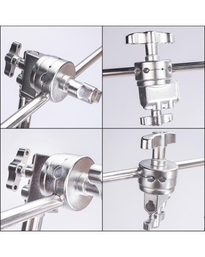 C Stand Boom Arm Clamp Grip Head Light Stand Dual Heavy Duty Reflector Universal C Stand Boom Arm Clamp Grip Head Light Stand Dual Heavy Duty Reflector Universal
