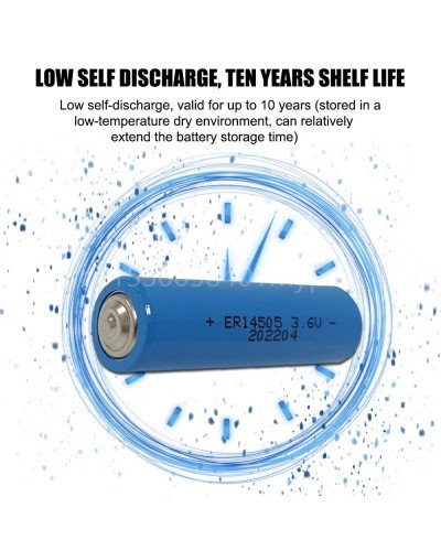 1Pc 3.6V ER14505 202204 AA Replacement Battery 1Pc 3.6V ER14505 202204 AA Replacement Battery
