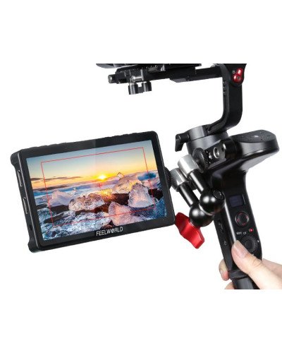 FEELWORLD F5 Pro V4 6 Inch Touch Screen 3D LUT DSLR Camera Field Monitor