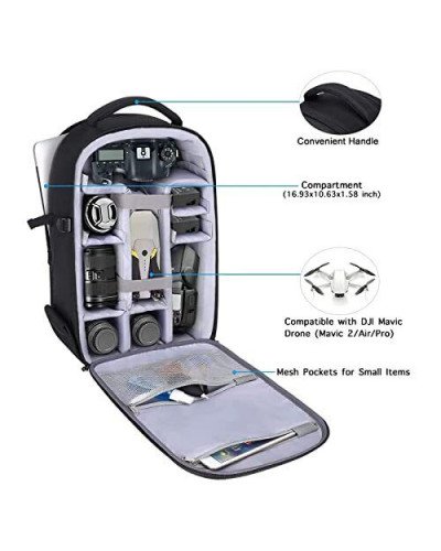 MOSISO Camera Backpack, DSLR/SLR/Mirrorless Photography Camera Bag 