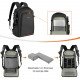PULUZ Outdoor Portable Waterproof Scratch-proof Dual Shoulders Backpack PULUZ Outdoor Portable Waterproof Scratch-proof Dual Shoulders Backpack