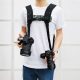 PULUZ Quick Release Double Shoulder Harness Soft Pad Decompression Foam Strap Belt for DSLR Digital Cameras PULUZ Quick Release Double Shoulder Harness Soft Pad Decompression Foam Strap Belt for DSLR Digital Cameras
