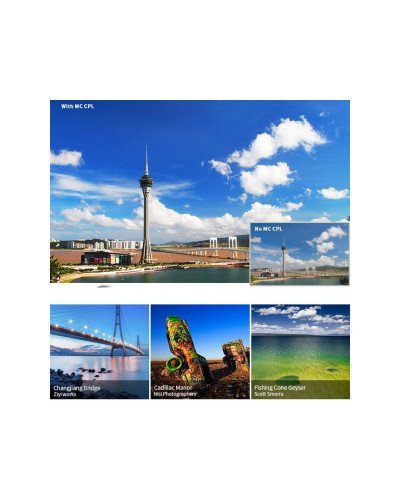 QZSD NRC-CPL 67mm Professional Optical Filter 