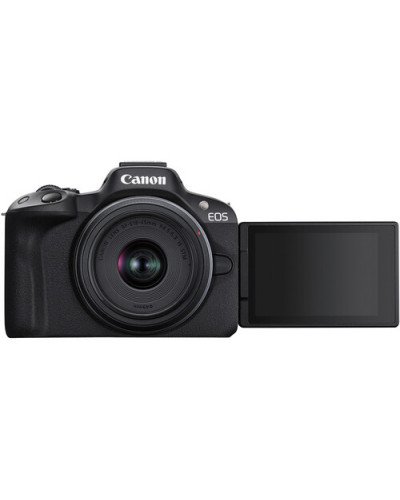 Canon EOS R50 Mirrorless Camera with 18-45mm Lens (Black)