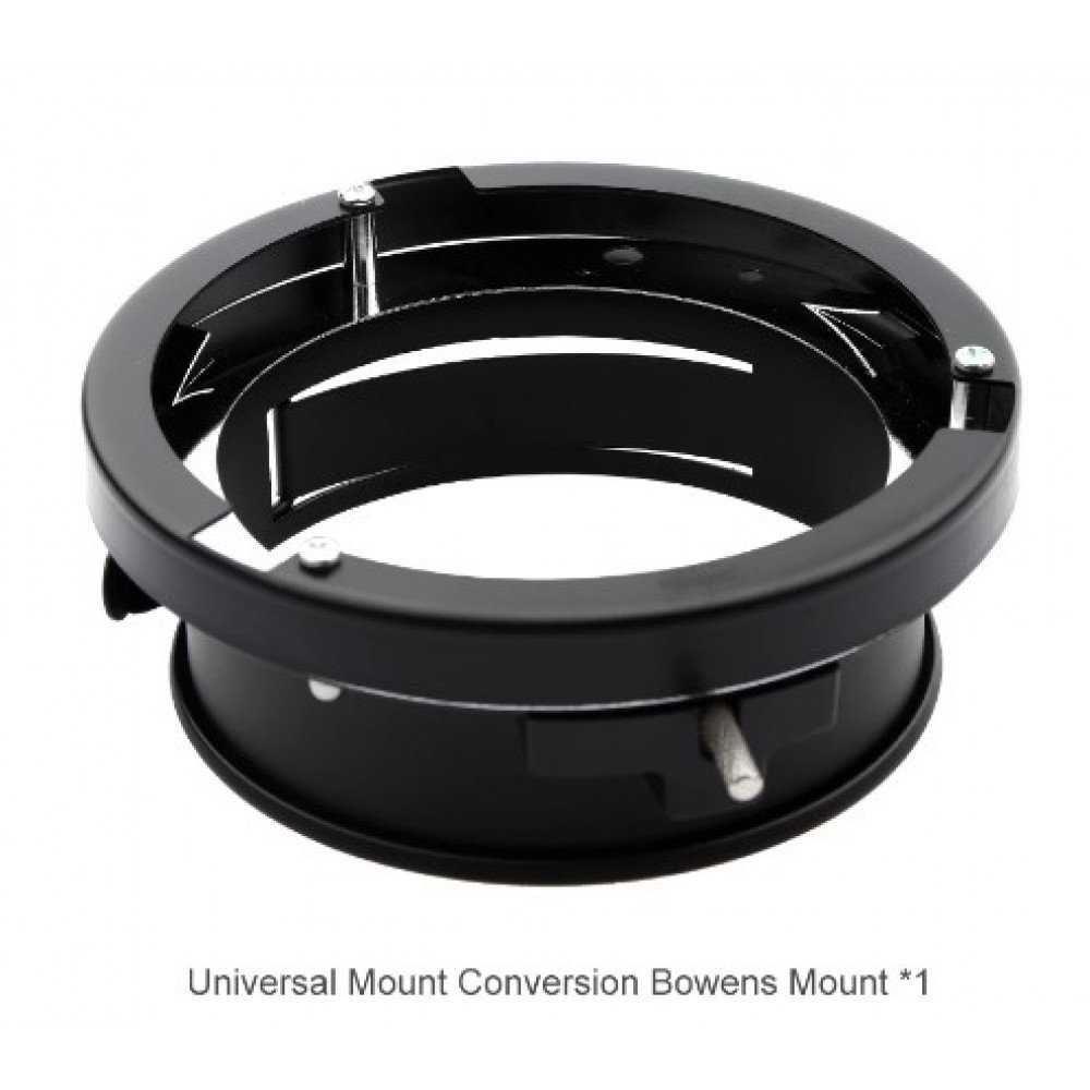 Universal Flash Mount to Bowens Mount Ring Adapter for Softbox Beauty ...