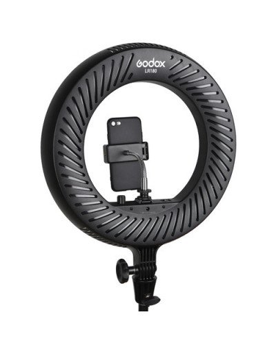 Godox LR180 Daylight Ringlight (Black)