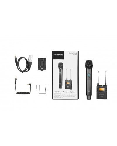 Saramonic UwMic9 Kit 4 RX9+HU9 UHF Wireless Microphone Kit