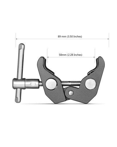 SmallRig Super Clamp with 1/4" and 3/8" Thread (2pcs Pack)