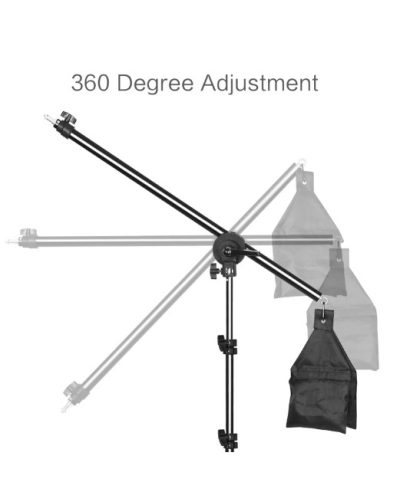 Stand Tripod for Photo Studio 2M with  Boom Arm