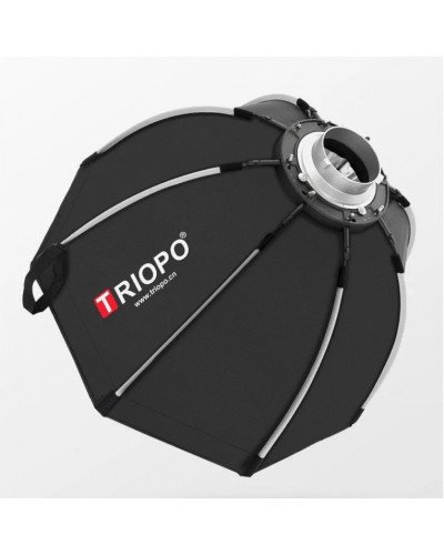 TRIOPO K2-90 Octagon Foldable Softbox Bracket Bowns Mount for Flash