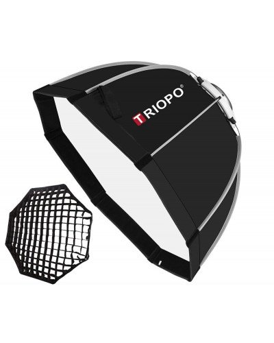 TRIOPO K2-90 Octagon Foldable Softbox Bracket Bowns Mount for Flash TRIOPO K2-90 Octagon Foldable Softbox Bracket Bowns Mount for Flash