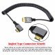 4K UHD HDMI TO MINI HDMI Right 2.4m Cable 4K UHD HDMI TO MINI HDMI Right 2.4m Cable