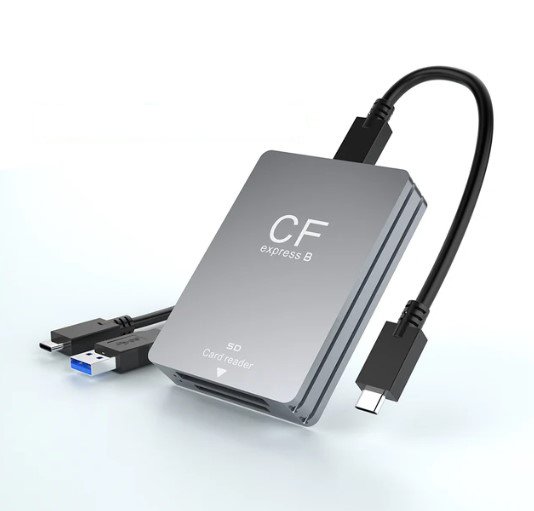 CFexpress Type B SD Card Reader USB 3.2 10Gbps Camera Reader Memory Card