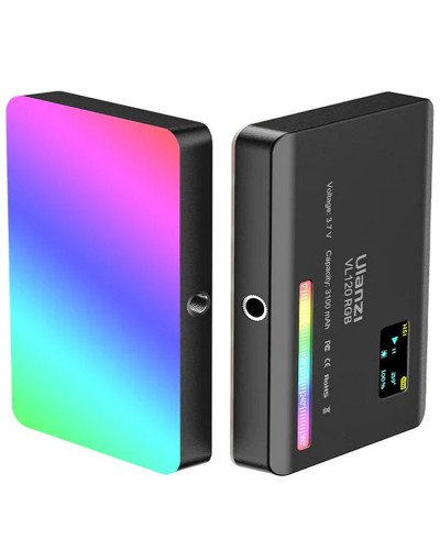 Ulanzi VL120 RGB LED Video Light Black