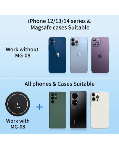 VRIG MG-01 Portable Mount Holder Tripod Mount With MG-08 Magsafe