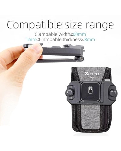 XILETU XQD-1 DSLR Camera Quick Release Plate Photography Shoulder Hanging Accessories Waist Hanging System