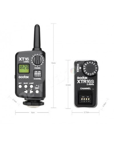 Godox XT-16S Wireless Power-Control Flash Trigger