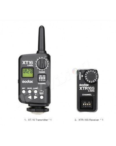 Godox XT-16S Wireless Power-Control Flash Trigger