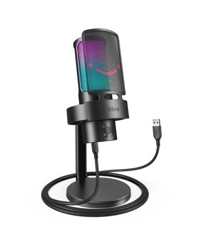 FIFINE A8 Gaming PC USB Podcast Condenser Microphone